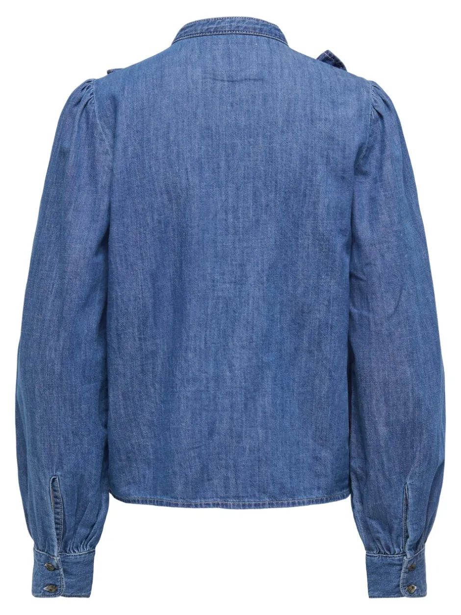 Clearance ONLDASHA-SEVIGNY Denim-skjorte Dame Skjorter