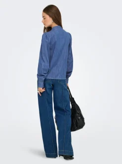 Hot ONLDASHA-SEVIGNY Denim-skjorte Dame Skjorter