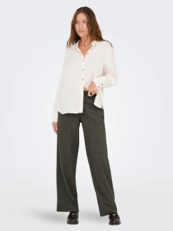 New ONLDELL Regular fit Bukser i wide fit Dame Jeans|Jeans