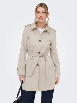 Hot ONLDISA Trenchcoat Dame Jakker Og Frakker