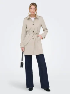 Hot ONLDISA Trenchcoat Dame Jakker Og Frakker