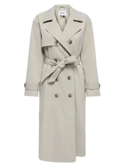 New ONLDISA Trenchcoat Dame Jakker Og Frakker