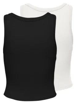 New ONLEASY 2-pack Tanktop Dame Toppe