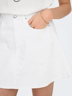 Hot ONLEDEN Denim Denim-nederdel Kort nederdel Dame Nederdele|Denimnederdele