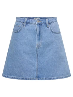 New ONLEDEN Denim-nederdel Kort nederdel Dame Nederdele