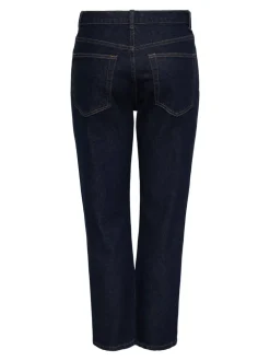 ONLELISA Mellemhøj talje Straight fit Ankellængde Jeans Dame Jeans|Jeans