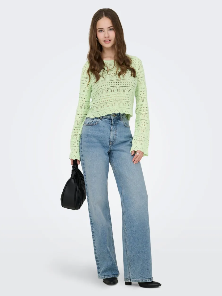 Discount ONLELKE Striktrøje Dame Strik & Cardigans