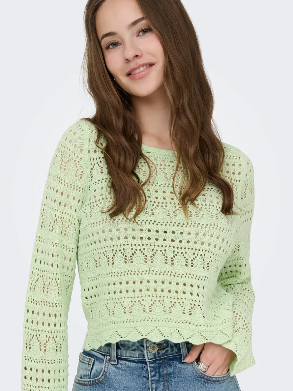Discount ONLELKE Striktrøje Dame Strik & Cardigans