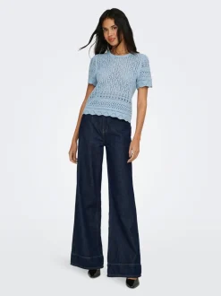 Discount ONLELKE Top Dame Strik & Cardigans