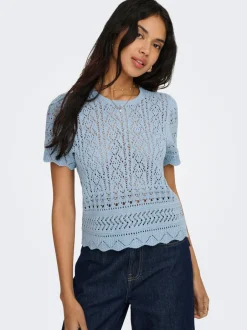 Discount ONLELKE Top Dame Strik & Cardigans