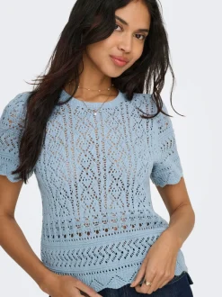 Discount ONLELKE Top Dame Strik & Cardigans