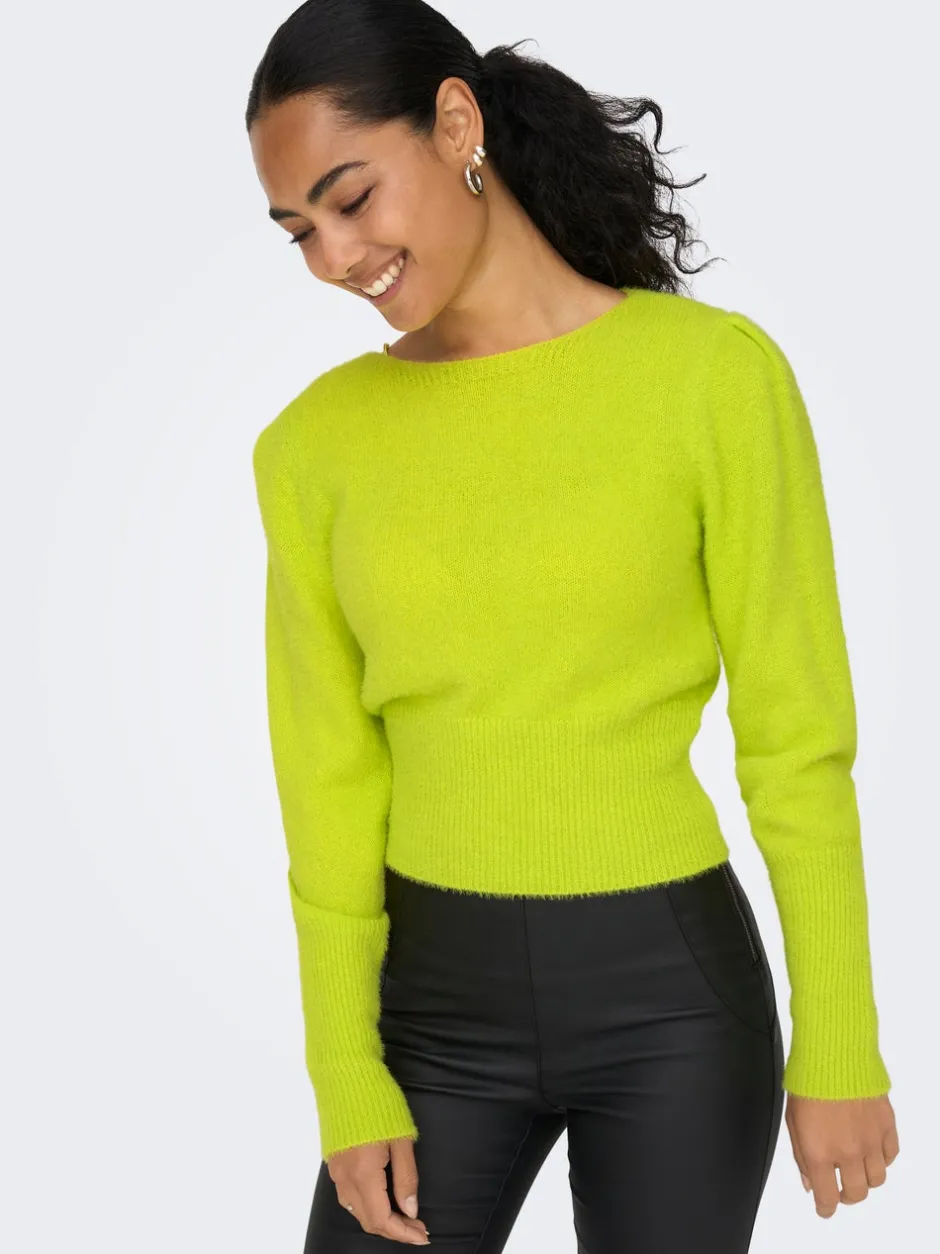 Discount ONLELLA Striktrøje Dame Strik & Cardigans