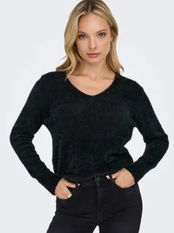 Discount ONLELLA Striktrøje Dame Strik & Cardigans