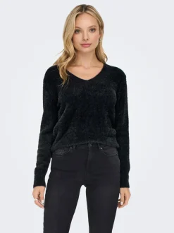 Discount ONLELLA Striktrøje Dame Strik & Cardigans