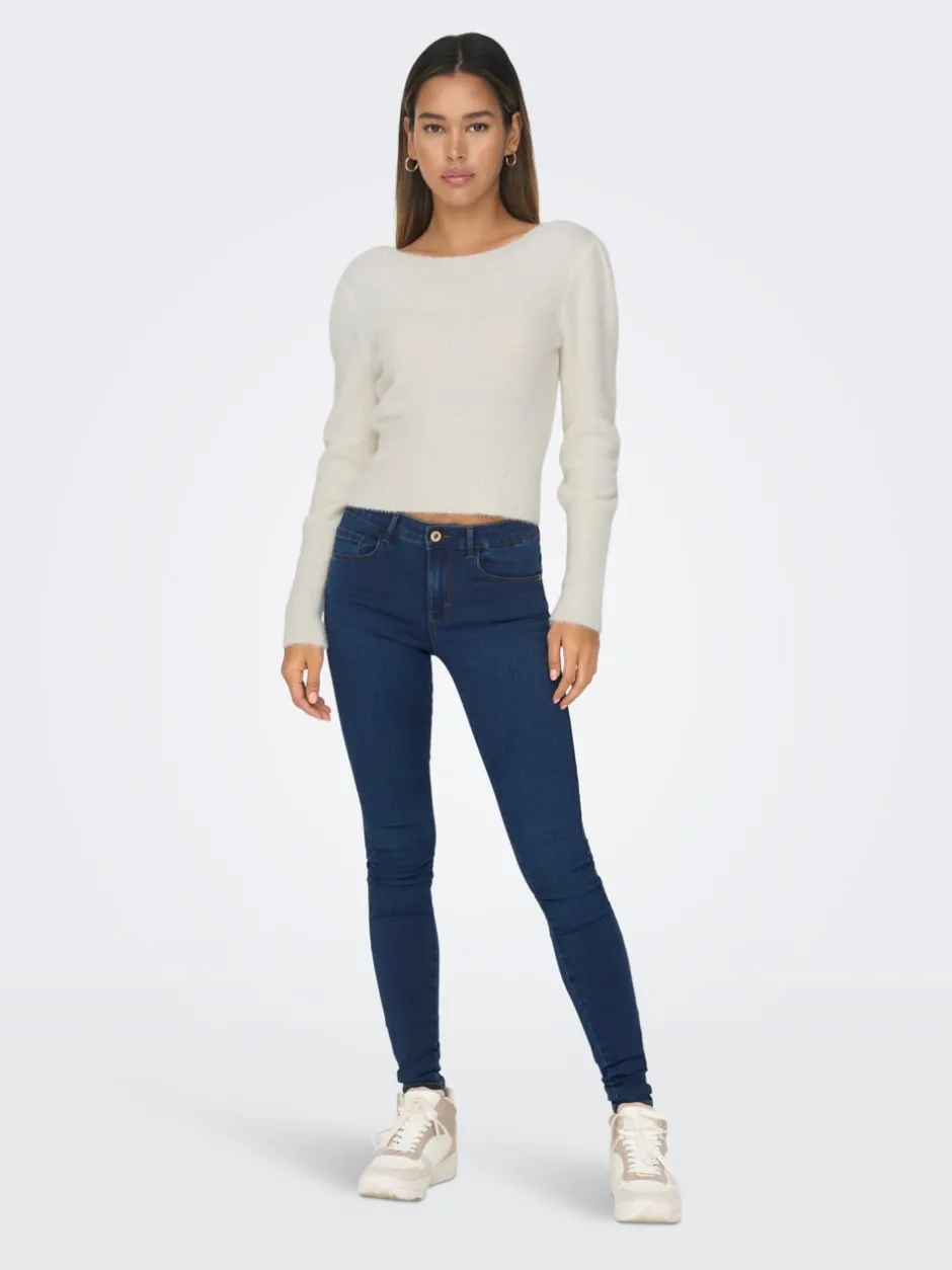 Discount ONLELLA Striktrøje Dame Strik & Cardigans