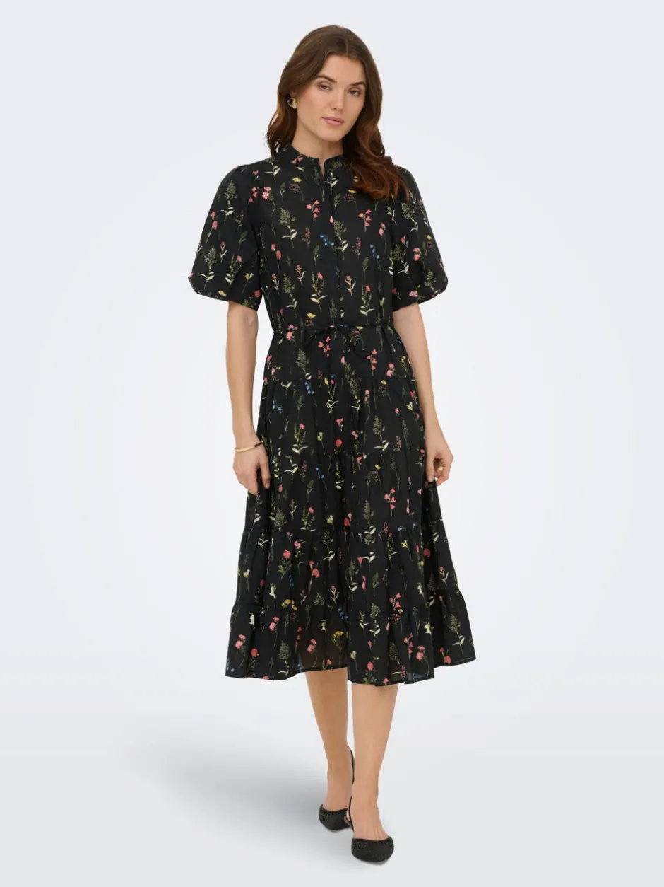 Clearance ONLELMA Lang kjole Dame Kjoler
