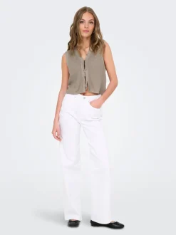 Best ONLELNORA Vest Dame Strik & Cardigans