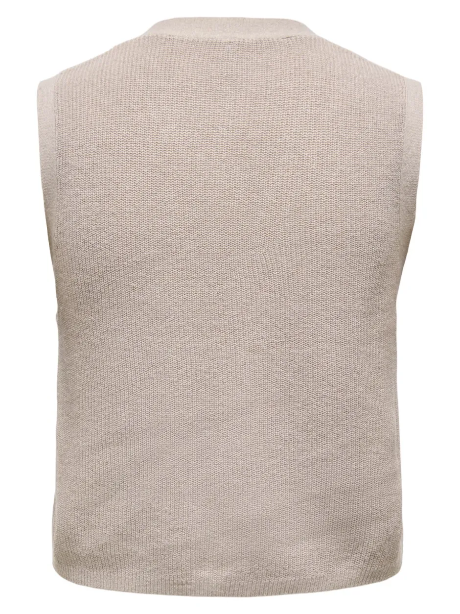 Best ONLELNORA Vest Dame Strik & Cardigans
