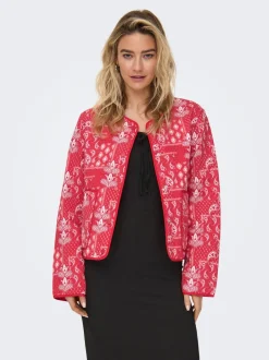Hot ONLELVIRA Quiltet jakke Dame Jakker Og Frakker