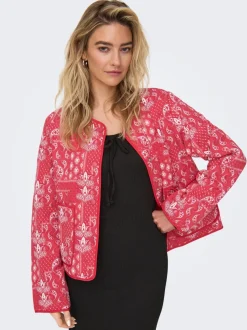 Hot ONLELVIRA Quiltet jakke Dame Jakker Og Frakker