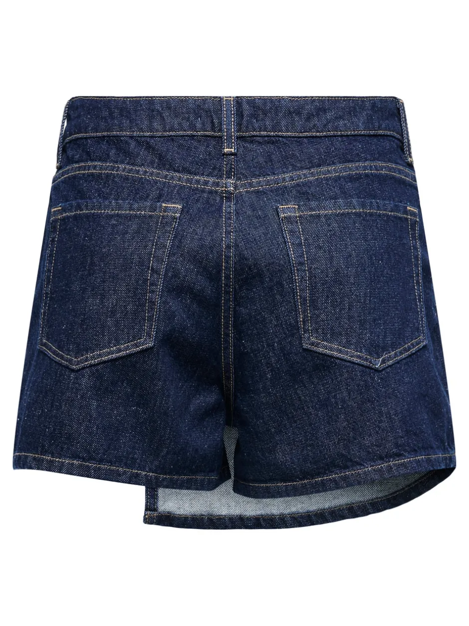 Sale ONLELVIRA Regular fit Skorts Dame Nederdele|Denimnederdele
