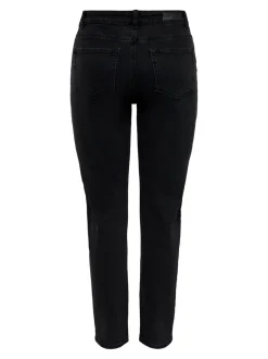 Discount ONLEMEL Høj talje Straight fit Ankellængde Jeans Dame Jeans|Jeans