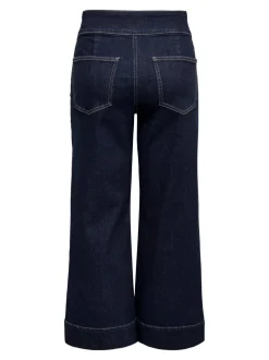 Discount ONLEMILIA Høj talje Bred pasform - beskåret Jeans Dame Jeans|Jeans