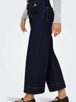 Discount ONLEMILIA Høj talje Bred pasform - beskåret Jeans Dame Jeans|Jeans