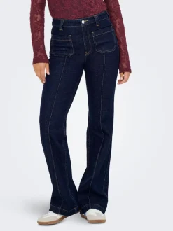 Best ONLEMILY Høj talje Flared fit Jeans Dame Jeans|Jeans
