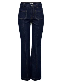 Best ONLEMILY Høj talje Flared fit Jeans Dame Jeans|Jeans