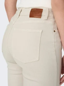 Sale ONLEMILY Høj talje Straight fit Ankellængde Jeans Dame Jeans|Jeans