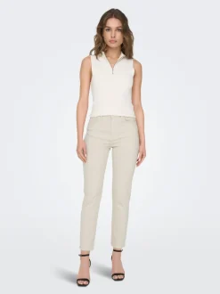 Sale ONLEMILY Høj talje Straight fit Ankellængde Jeans Dame Jeans|Jeans
