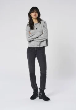 Discount ONLEMILY Høj talje Straight fit Ankellængde Jeans Dame Jeans|Jeans