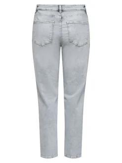 Hot ONLEMILY Høj talje Straight fit Ankellængde Jeans Dame Jeans|Jeans