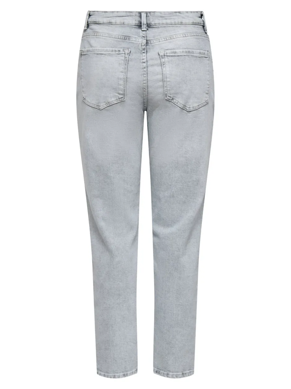 Hot ONLEMILY Høj talje Straight fit Ankellængde Jeans Dame Jeans|Jeans