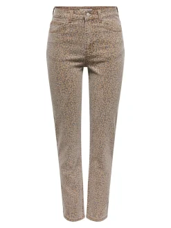 Outlet ONLEMILY Høj talje Straight fit Jeans Dame Jeans|Jeans