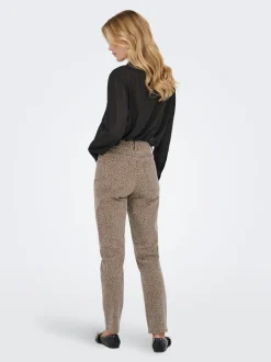 Hot ONLEMILY Høj talje Straight fit Ankellængde Jeans Dame Jeans|Jeans