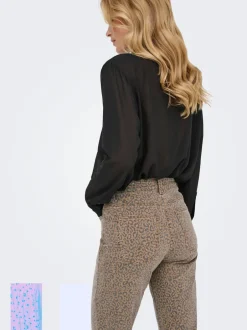 Hot ONLEMILY Høj talje Straight fit Ankellængde Jeans Dame Jeans|Jeans