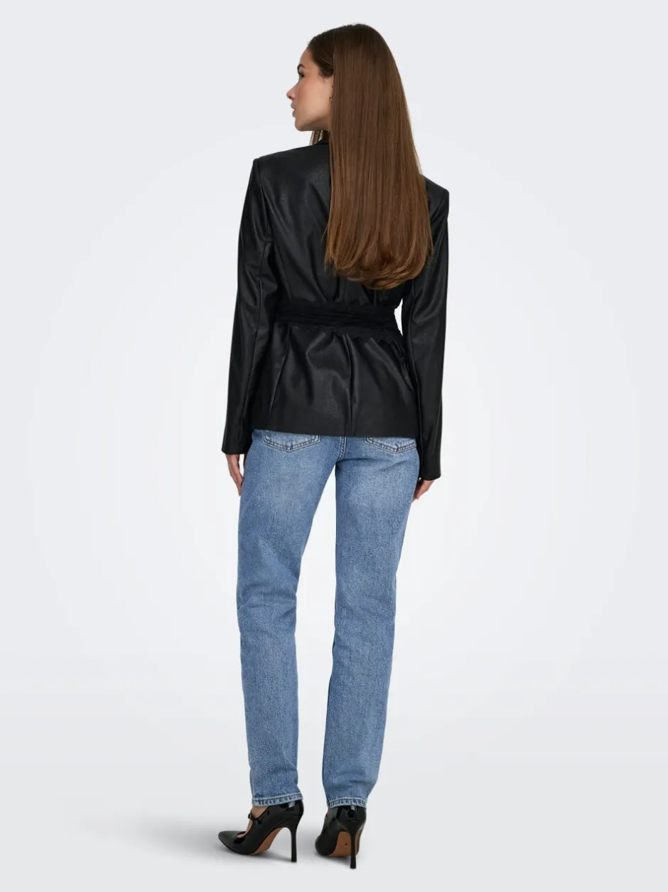 Clearance ONLEMILY Høj talje Straight fit Ankellængde Jeans Dame Jeans|Jeans