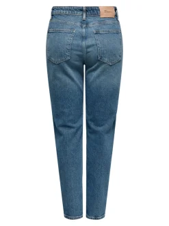 Online ONLEMILY Høj talje Straight fit Ankellængde Jeans Dame Jeans|Jeans
