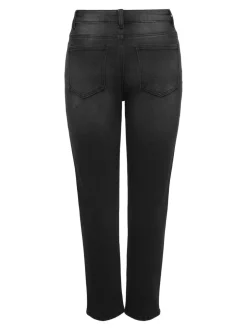 Online ONLEMILY-MILA Høj talje Straight fit Ankellængde Jeans Dame Jeans|Jeans