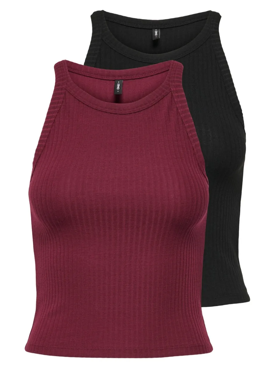 Discount ONLEMMA 2-pack Top Dame Toppe