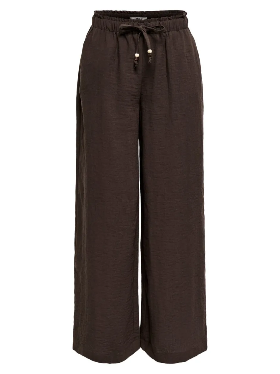 Sale ONLEMMIA Wide leg fit Bukser i wide fit Dame Bukser
