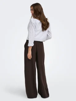 Sale ONLEMMIA Wide leg fit Bukser i wide fit Dame Bukser