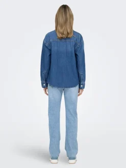 Online ONLESTELLE Denim-skjorte Dame Skjorter