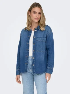 Online ONLESTELLE Denim-skjorte Dame Skjorter