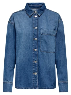 Online ONLESTELLE Denim-skjorte Dame Skjorter