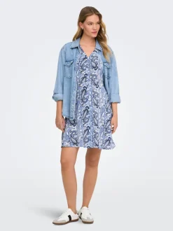 Clearance ONLEVIDA Kort kjole Dame Kjoler