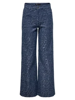 Online ONLEVITA Wide leg fit Bukser i wide fit Dame Bukser