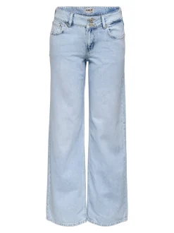 Best ONLEZRA Lav talje Wide leg fit Jeans Dame Jeans|Jeans